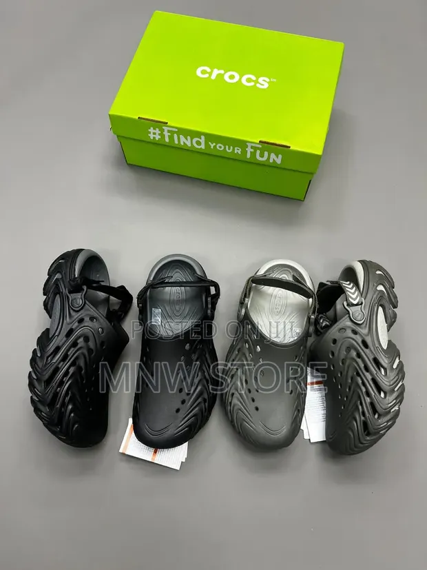 Ingantattun Echo II Chrome Crocs masu Kyau - 1