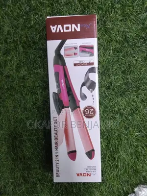 High Quality 2-in-1 Hair Straightener & Curler