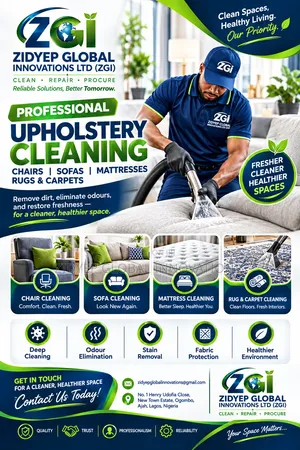 Zidyep Global Innovations Ltd: Upholstery & Pest Control