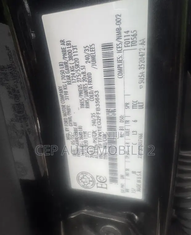 Ford F-150 2015 Black - 1
