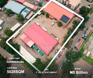 5028 SQM Commercial Land for Sale in Wuse Zone 5, Abuja