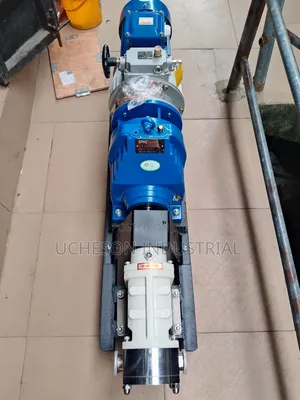 Sanitary Gearpump with Gearbox for Thick Materials