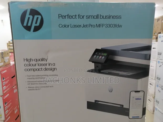 HP Color LaserJet MFP 3303fdw Printer - 1
