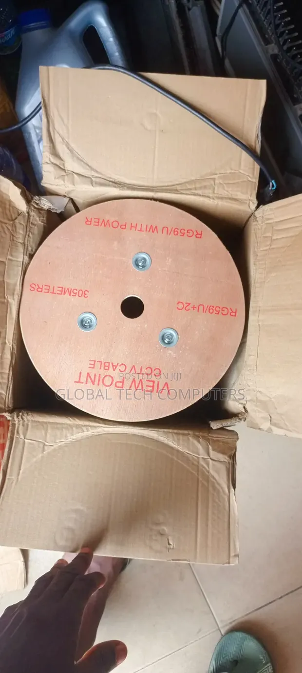 CCTV RG59 Cable - Sold per Meter & Carton - 1