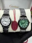 Couple Watch Set - Rose Gold Finish - 2