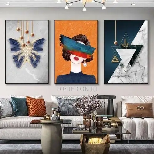 Elegant 3-in-1 Wall Painting Frames Set - 1