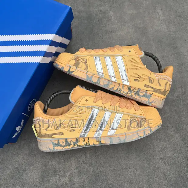 Original Adidas Hellstar Hezy Orange Sneakers - 1