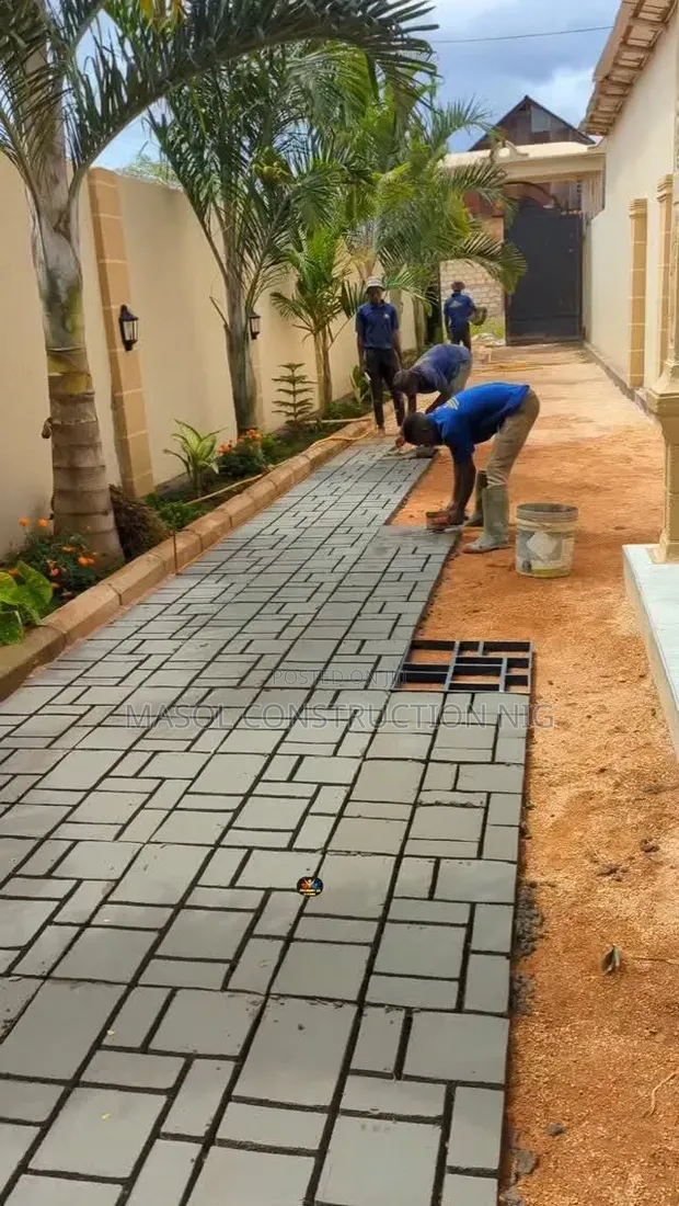Residential Compound Interlock Paving Services - 1
