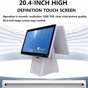 All-in-One POS Cash Register with 15.6" Dual Touch Screen, i5, Windows