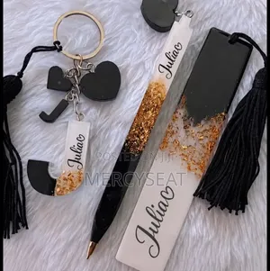 Handmade Resin Book Holders & Bookmarks