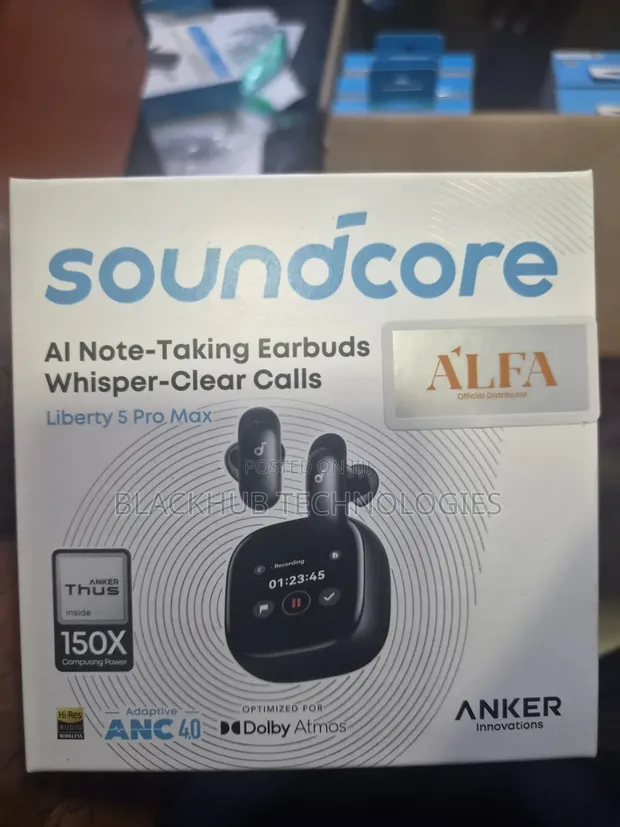 Anker Soundcore Liberty 5 Pro Max ANC Earbuds, Garanti 18 Watan - 1