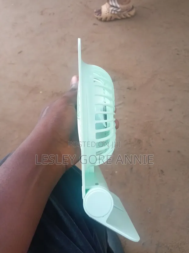 Lontor Rechargeable Mini Hand Fan - Sabon Abu - 1