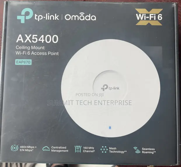 TP-Link Omada EAP670 AX5400 Wi-Fi 6 Access Point - 1