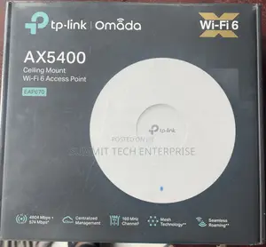 TP-Link Omada EAP670 AX5400 Wi-Fi 6 Access Point