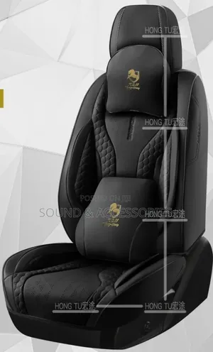 Luxury 11D High-Quality Black Full Cover Universal Seat Covers