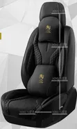 Luxury 11D High-Quality Black Full Cover Universal Seat Covers - 1