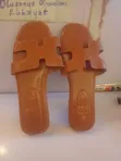 Brown Zara Slippers - Size 38 - 3