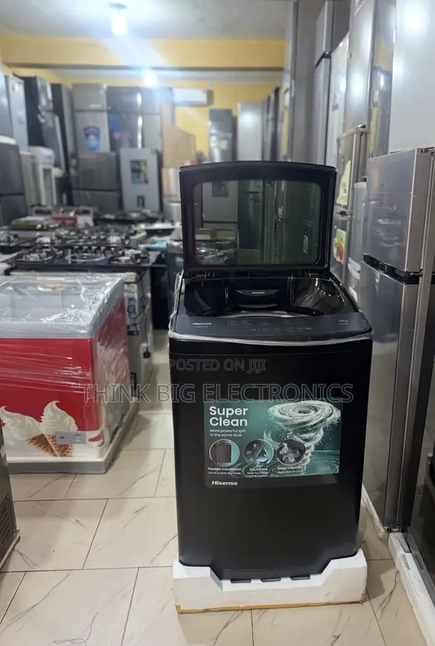 Hisense 14kg Top Load Automatic Washing Machine (Brand New) - 1