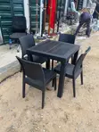 Restaurant Table Set - Strong Plastic - 1