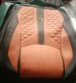 Luxury 11D Full Seat Covers - Black/Orange (Universal) - 2