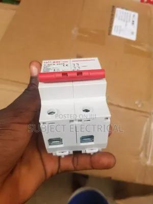 Vellmax 125A 2-Pole MCB Circuit Breaker
