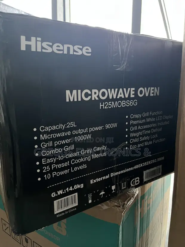 Hisense 25L Digital Microwave/Grill - 1