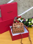 Valentino Luxury Ladies Leather Handbag - 1