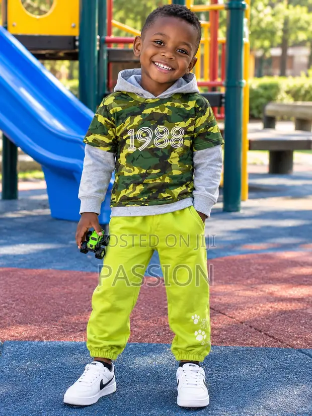 2 Set Children's Camouflage Outfit - 1