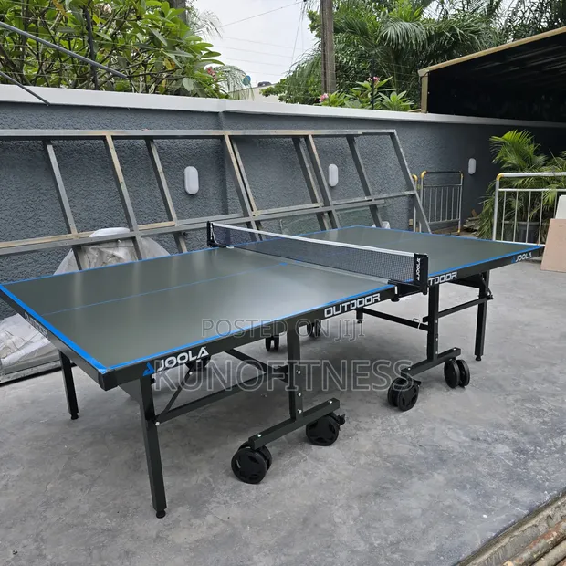 Foldable All-Weather Table Tennis Table - 1