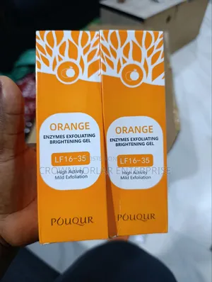 Orange Enzymes Gel Mai Haskakawa Mai Cire Kuraje