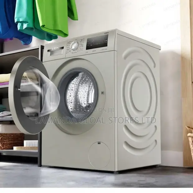 Bosch Front-Load Silver Automatic Washing Machine - 1