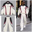 Babban Alatu Na Maza Na Siliki Cargo Track Suit - 1