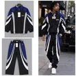 Babban Alatu Na Maza Na Siliki Cargo Track Suit - 2
