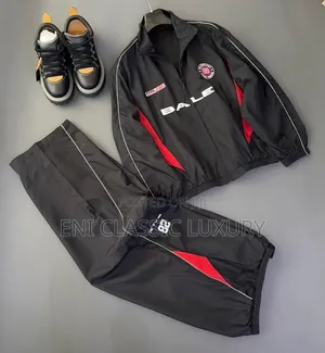 Babban Alatu Na Maza Na Siliki Cargo Track Suit