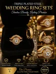 Gold Couple Wedding Rings - 2