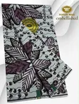 Embellished Super Gold Cotton Fabric - 2