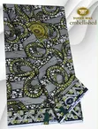 Embellished Super Gold Cotton Fabric - 3