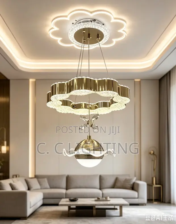Modern Living Room Pendant Light Luxury Chandelier - 1