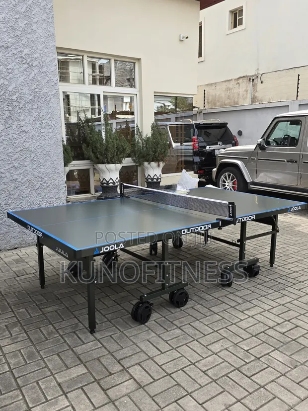 All-Weather Foldable Ping Pong Table - Full-Size Outdoor - 1