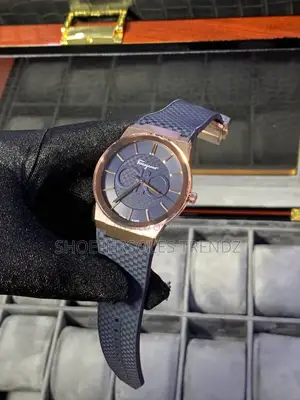 Salvatore Ferragamo Unisex Rubber Strap Wristwatch