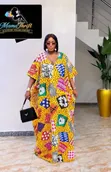 Ankara Bubu Gowns ga Mata masu Kyau - 3