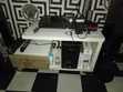 White TV Stand with Drawer - Home Interiors - 1