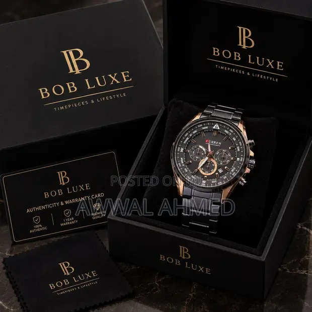 Curren Movement Chain Watch - Sabon Kayi - 1