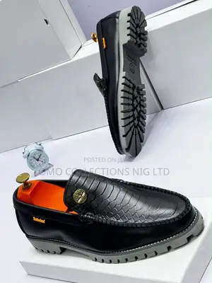 Timberland Men's Luxury Textured Leather Shoes