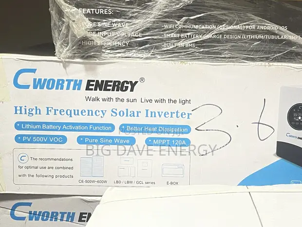 3.6kva 24v Hybrid Cworth Energy Inverter - Brand New - 1
