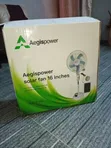 Aegispower 16-Inch Solar Standing Fan - 1