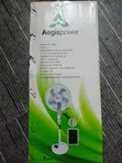 Aegispower 16-Inch Solar Standing Fan - 2
