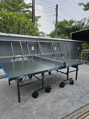 Weatherproof Aluminium Table Tennis Table with Wheels