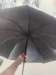 Black Handheld Umbrella - 1