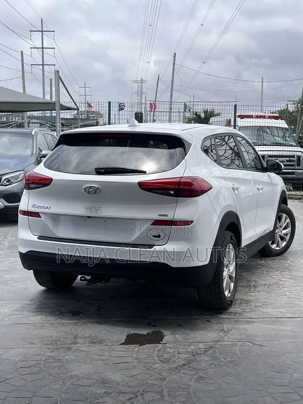 2019 Hyundai Tucson SEL AWD White - 1